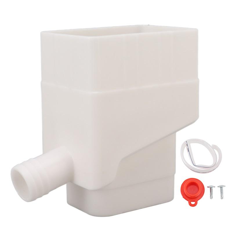 Rainwater Collection System Professional UV Resistant Downspout Diverter Kit for Outdoor Garden Lawn Rain Water Diverter Kit 7.8*7.8*16
Rainwater Collection System Professional UV Resistant Downspout Diverter Kit for Outdoor Garden Lawn Rain Water Diverter Kit 7.8*7.8*16