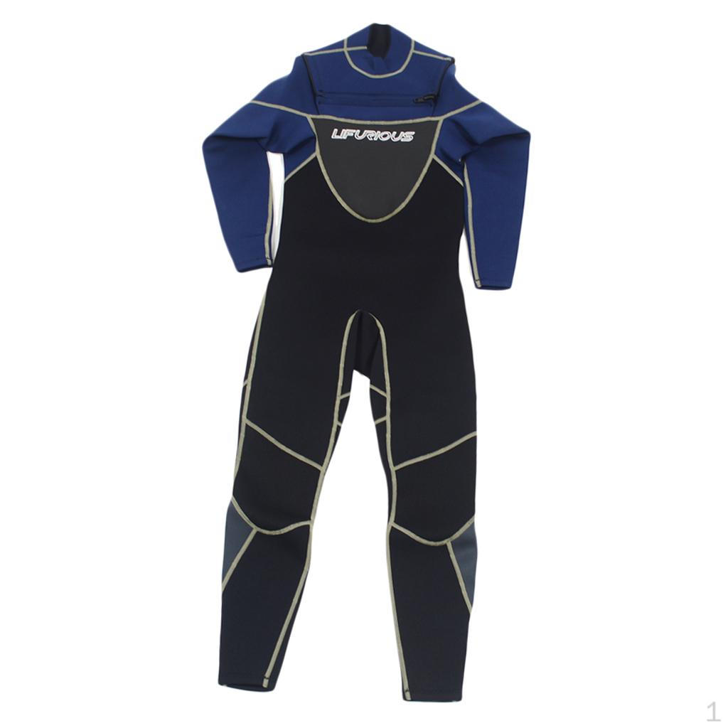 3mm Neoprene Full Wetsuit for Men, Long Sleeve Keep Warm Swimwear Water Sports - Select Sizes M
3mm Neoprene Full Wetsuit for Men, Long Sleeve Keep Warm Swimwear Water Sports - Select Sizes M