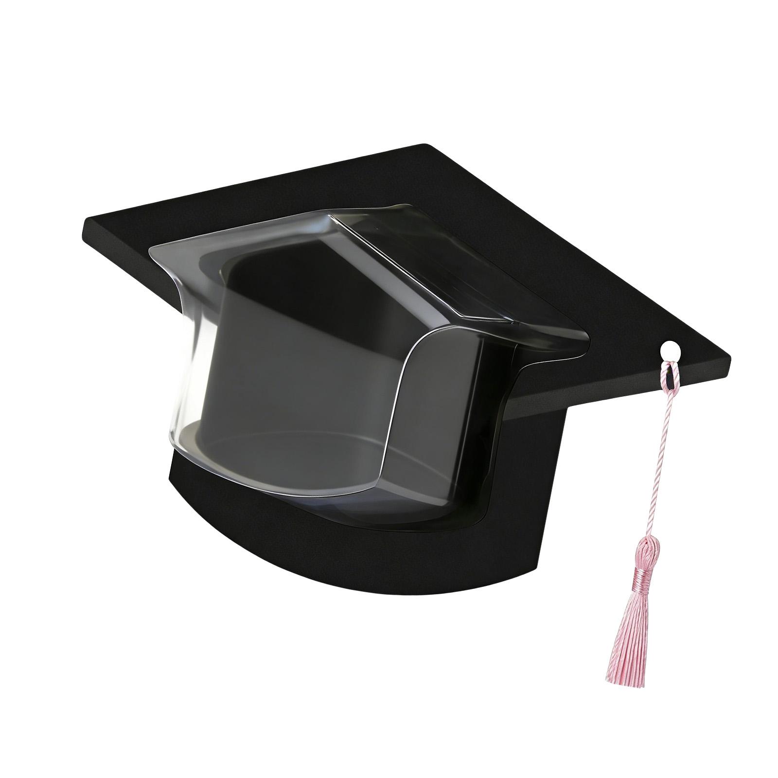 1/5/10/30Pcs Graduation Cap Shape Candy Container With Clear Dome And Matching Tassels For Gifts
1/5/10/30Pcs Graduation Cap Shape Candy Container With Clear Dome And Matching Tassels For Gifts