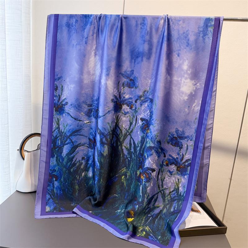 Весенне-летний тонкий принт Имитация шелка Парча Солнцезащитный Элегантный Рифма Цветок Шелковый шарф Длинный шарф Шаль Универсальная бандана Шарф 180*80cm
Весенне-летний тонкий принт Имитация шелка Парча Солнцезащитный Элегантный Рифма Цветок Шелковый шарф Длинный шарф Шаль Универсальная бандана Шарф 180*80cm