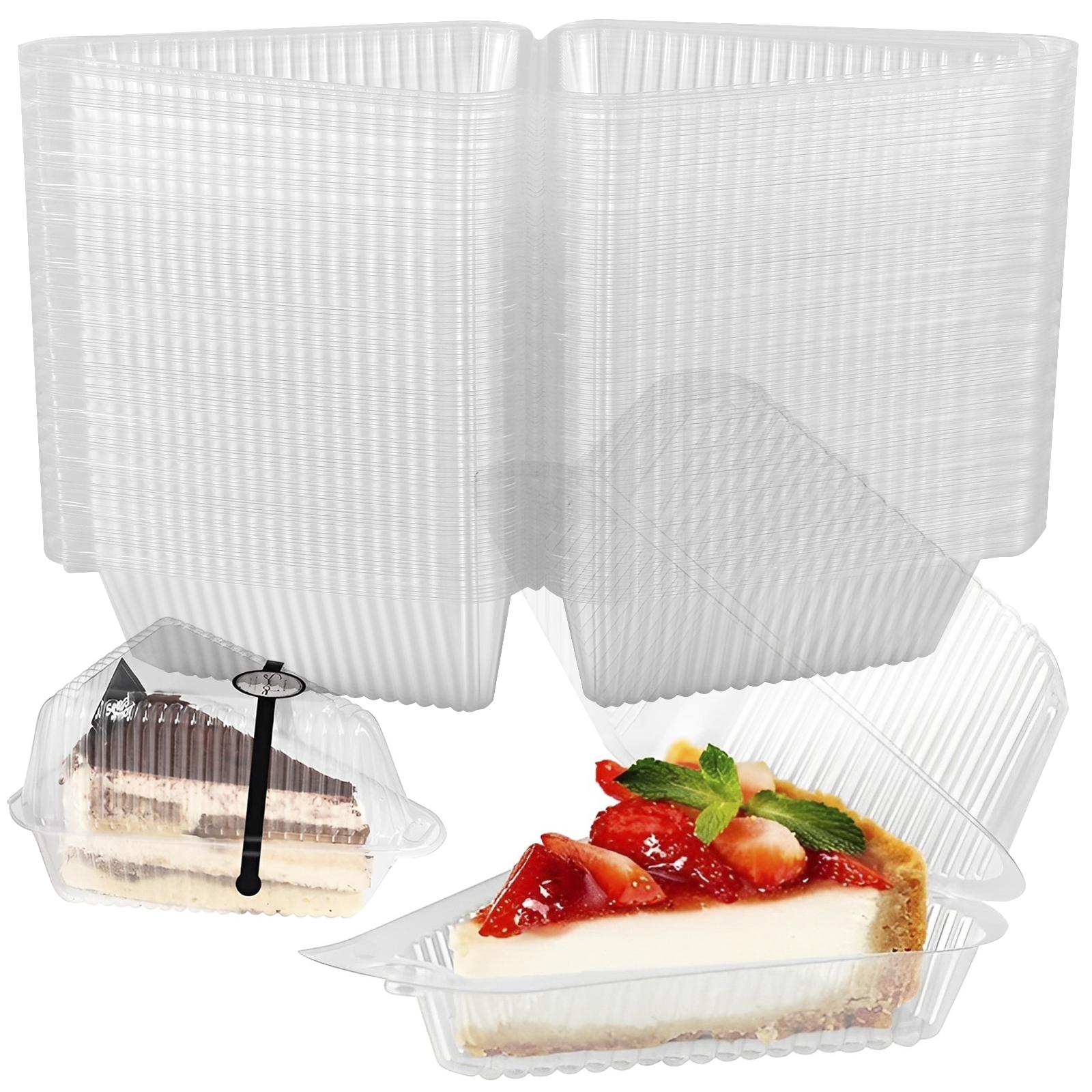 50/100Pcs Cake Dessert Slice Box Cupcake Container with Lid Stackable Clear Square Sandwich Storage Packing Box Party Supplies Other
50/100Pcs Cake Dessert Slice Box Cupcake Container with Lid Stackable Clear Square Sandwich Storage Packing Box Party Supplies Other