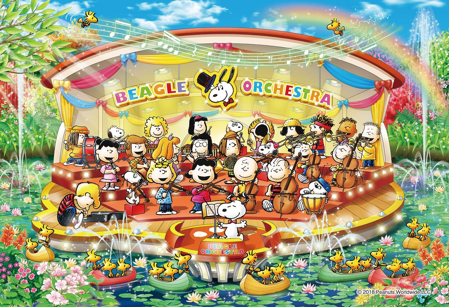 Epoch 300 Piece Jigsaw Puzzle PEANUTS Snoopy Water Orchestra x with glue and spatula with score ticket EPOCH (26 38cm) 26-301s
Epoch 300 Piece Jigsaw Puzzle PEANUTS Snoopy Water Orchestra x with glue and spatula with score ticket EPOCH (26 38cm) 26-301s