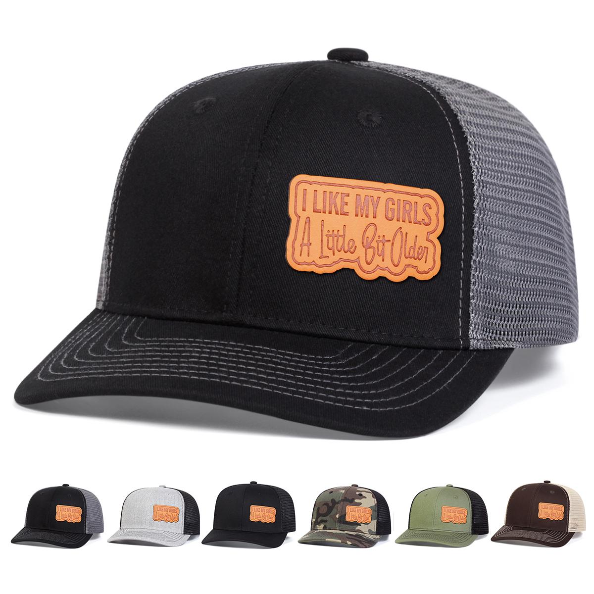 Unisex I LIKE MY GIRLS Letter Leather Label Baseball Net Caps Spring Summer Outdoor Adjustable Casual Hats Dad Hat Sunscreen Hat сірий
Unisex I LIKE MY GIRLS Letter Leather Label Baseball Net Caps Spring Summer Outdoor Adjustable Casual Hats Dad Hat Sunscreen Hat сірий