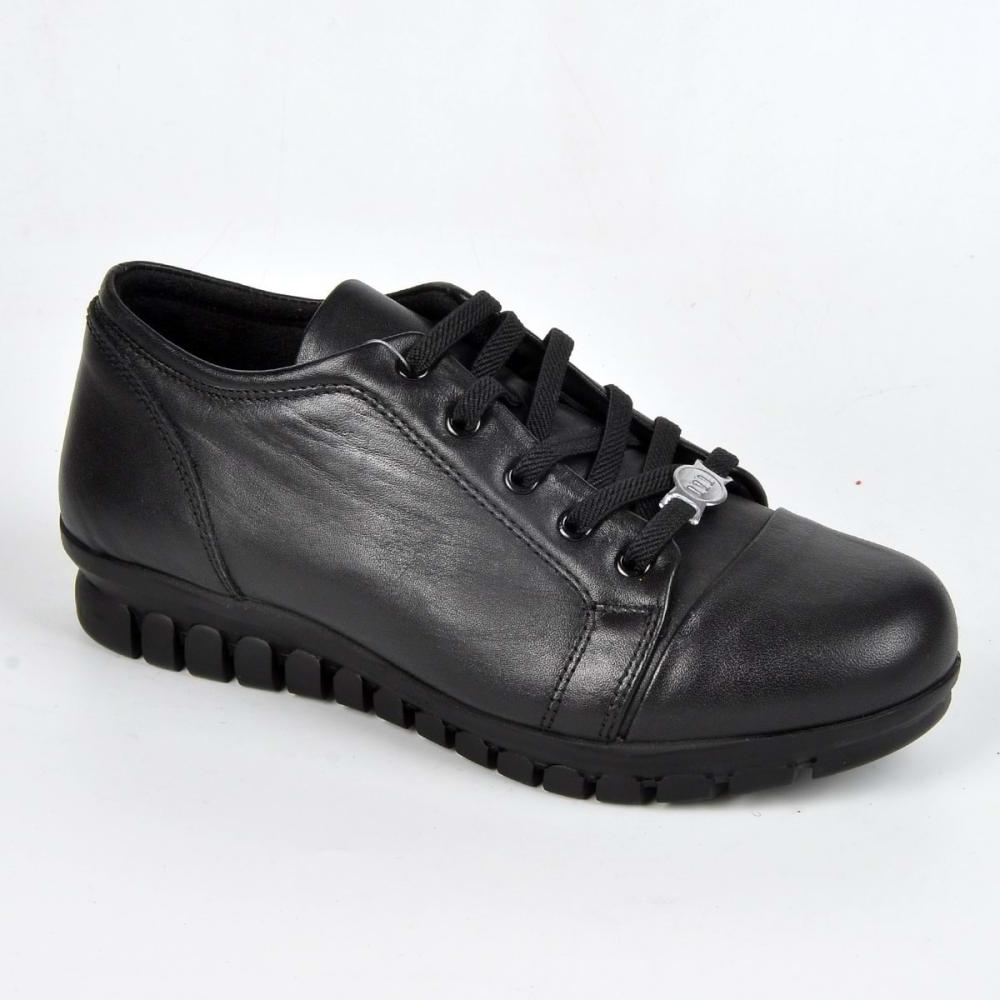 Женская модная черная повседневная обувь из натуральной кожи
Женская модная черная повседневная обувь из натуральной кожи