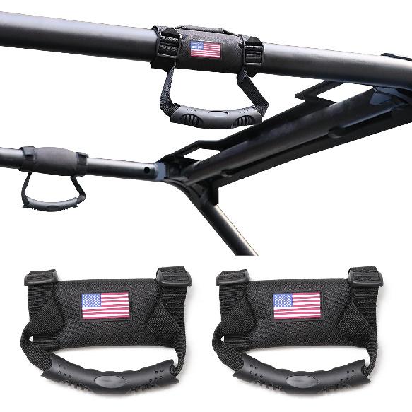 UTV ATV Roll Bar Grab Handles Grips Compatible with Polaris RZR Ranger Can Am Kawasaki Wildcat Pioneer Accessories 1.5” - 1.75” Roll Cage Hand US Flag
UTV ATV Roll Bar Grab Handles Grips Compatible with Polaris RZR Ranger Can Am Kawasaki Wildcat Pioneer Accessories 1.5” - 1.75” Roll Cage Hand US Flag