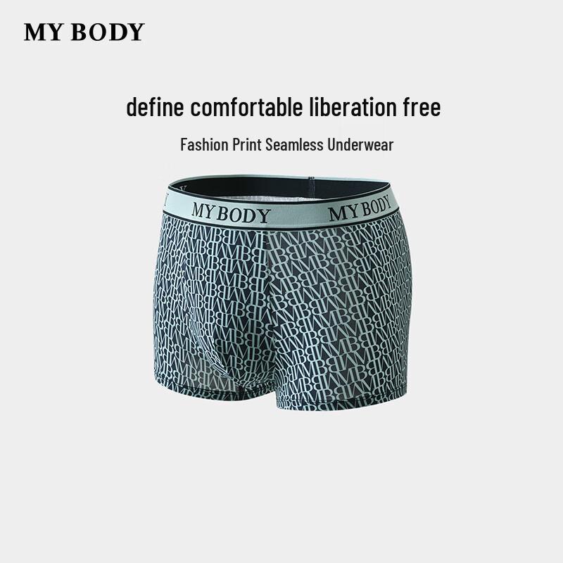 mybody Мужские бесшовные боксеры-брифы с геометрическим принтом 2XL
mybody Мужские бесшовные боксеры-брифы с геометрическим принтом 2XL