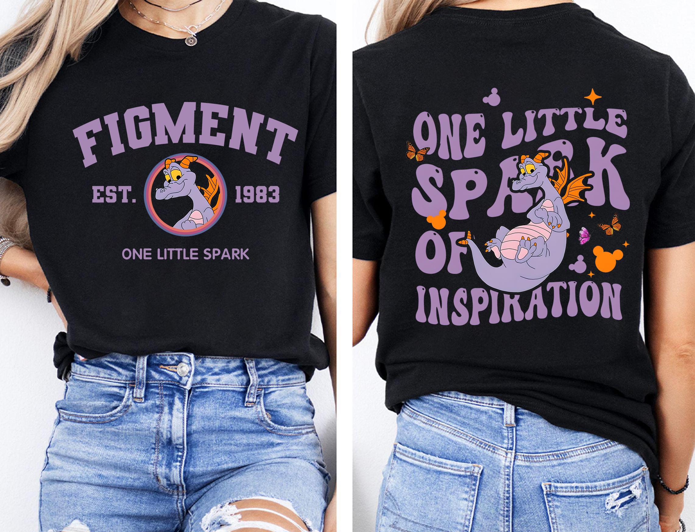 Comfort Colors One Little Spark Shirt Purple Dragon Tee FigUnisext Epcot Shirt World Shirt FigUnisext Tee S
Comfort Colors One Little Spark Shirt Purple Dragon Tee FigUnisext Epcot Shirt World Shirt FigUnisext Tee S