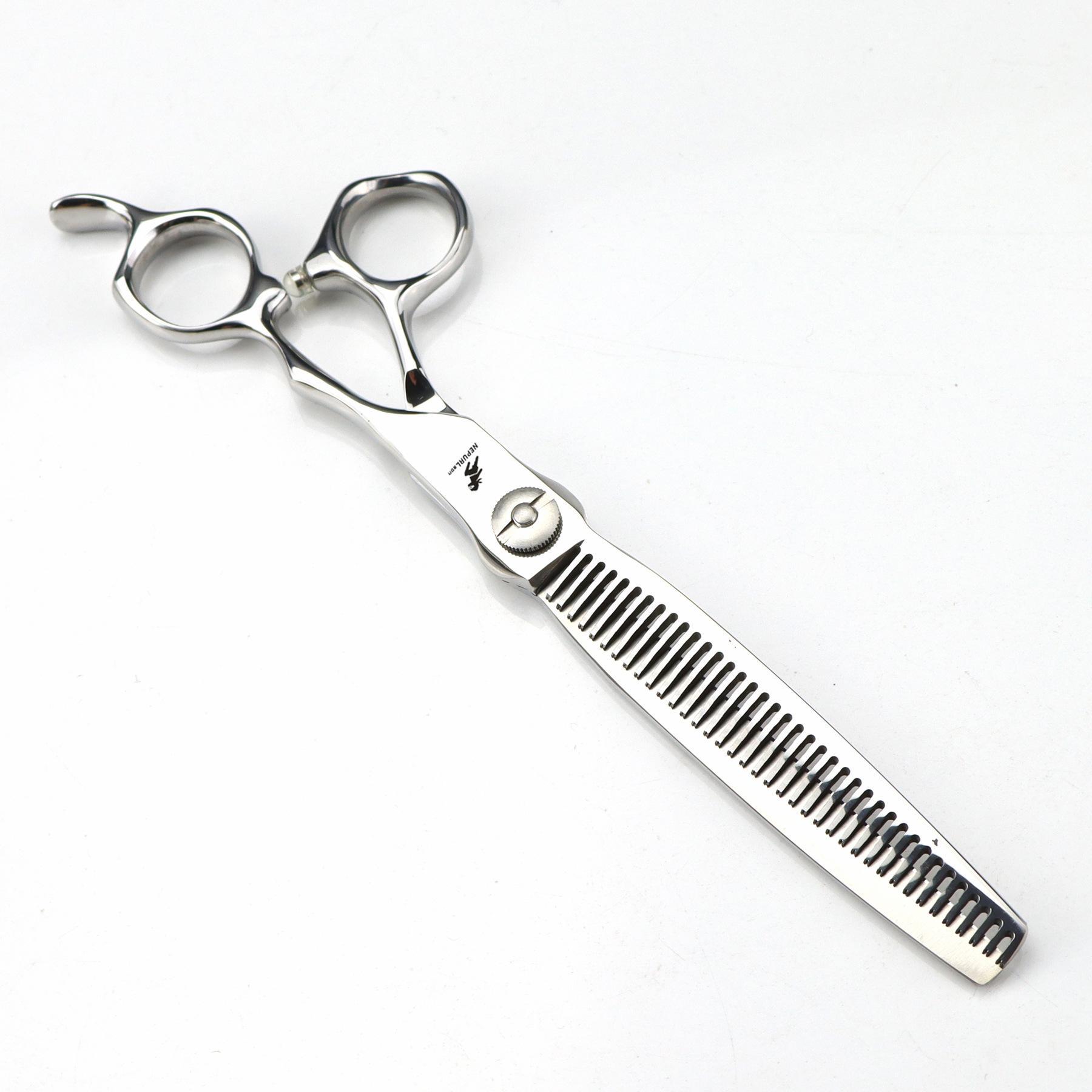 Bright 7.0 inch Nimpson 440C hair scissors, hair scissors, tooth scissors, thin scissors 7.0inch teeth
Bright 7.0 inch Nimpson 440C hair scissors, hair scissors, tooth scissors, thin scissors 7.0inch teeth