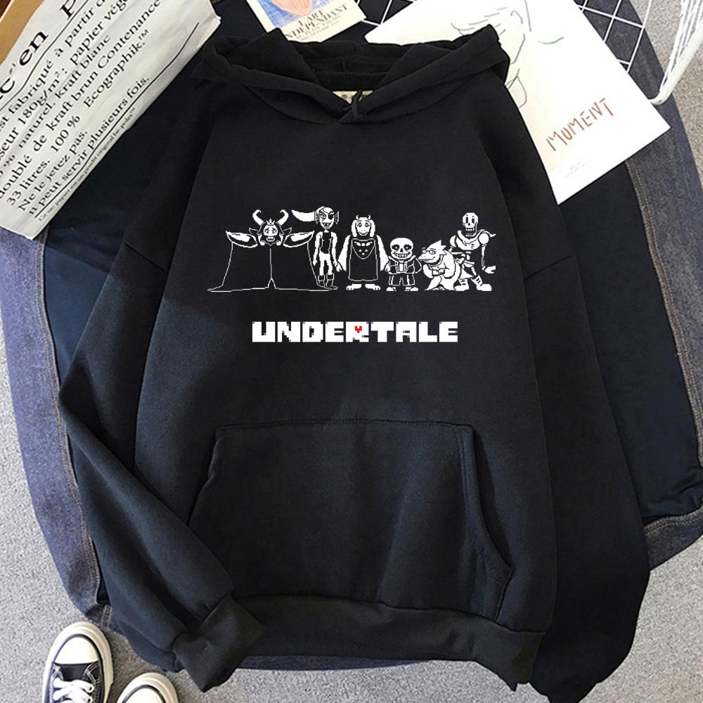 Толстовка з принтом персонажа гри Undertale, повсякденна толстовка в стилі Харадзюку, флісовий одяг, унісекс, з кишенею, толстовка S чорний
Толстовка з принтом персонажа гри Undertale, повсякденна толстовка в стилі Харадзюку, флісовий одяг, унісекс, з кишенею, толстовка S чорний