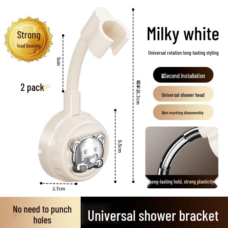 Adjustable No-Punch Shower Head Holder Storage Rack One pack
Adjustable No-Punch Shower Head Holder Storage Rack One pack
