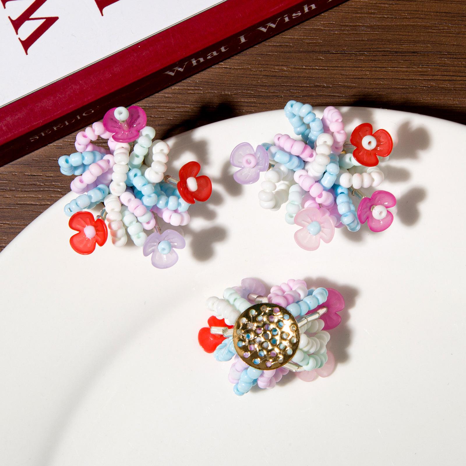 Vibrant Floral Seed Bead Flower Cluster Hair and Shoe Clip Accessories
Vibrant Floral Seed Bead Flower Cluster Hair and Shoe Clip Accessories