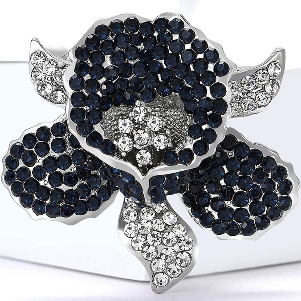 Женская винтажная брошь-булавка в виде цветка из кристаллов, броши со стразами, свадебные подарки, на лацкан синий
Женская винтажная брошь-булавка в виде цветка из кристаллов, броши со стразами, свадебные подарки, на лацкан синий
