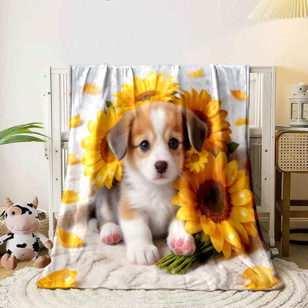 6 Styles Flowers and Puppies Print Blanket Children Adult Blanket Soft and Warm for Sofa Outdoor Travel Blanket Luxury Gifts 75x90cm
6 Styles Flowers and Puppies Print Blanket Children Adult Blanket Soft and Warm for Sofa Outdoor Travel Blanket Luxury Gifts 75x90cm