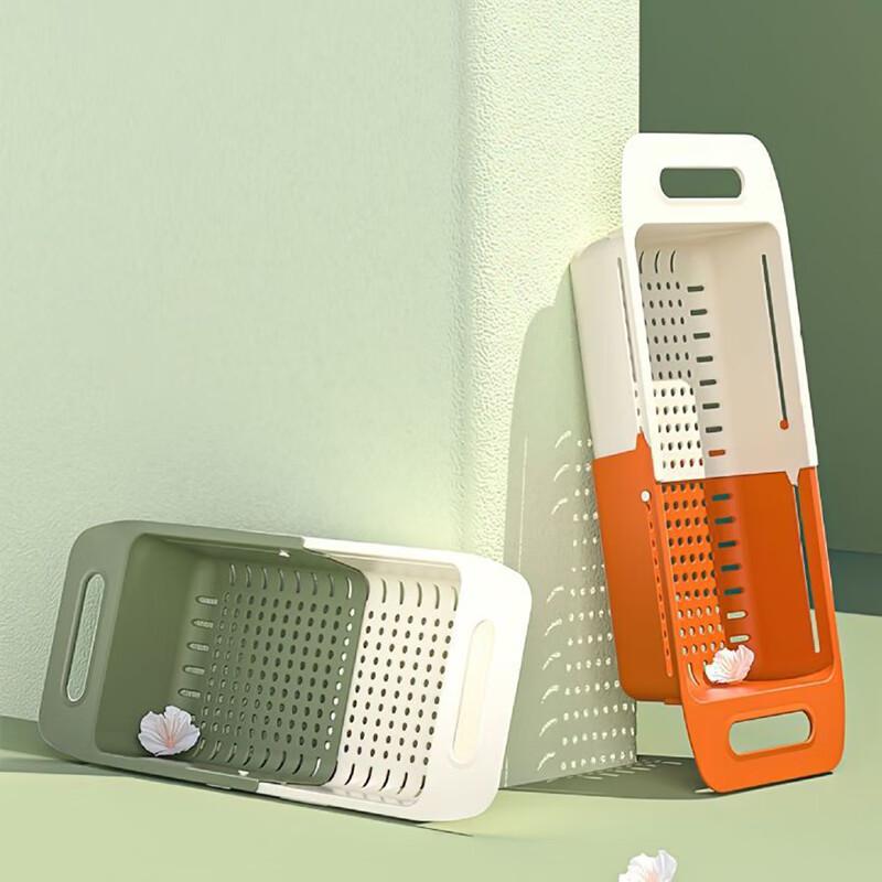 Double-Layer Telescopic Kitchen Sink Drain Basket
Double-Layer Telescopic Kitchen Sink Drain Basket