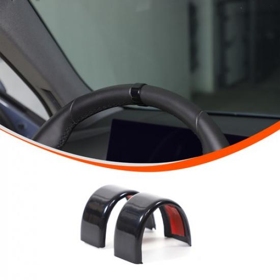 Glossy Black Steering Wheel Trim Ring Cover For BMW 5 Series G60 2024+
Glossy Black Steering Wheel Trim Ring Cover For BMW 5 Series G60 2024+