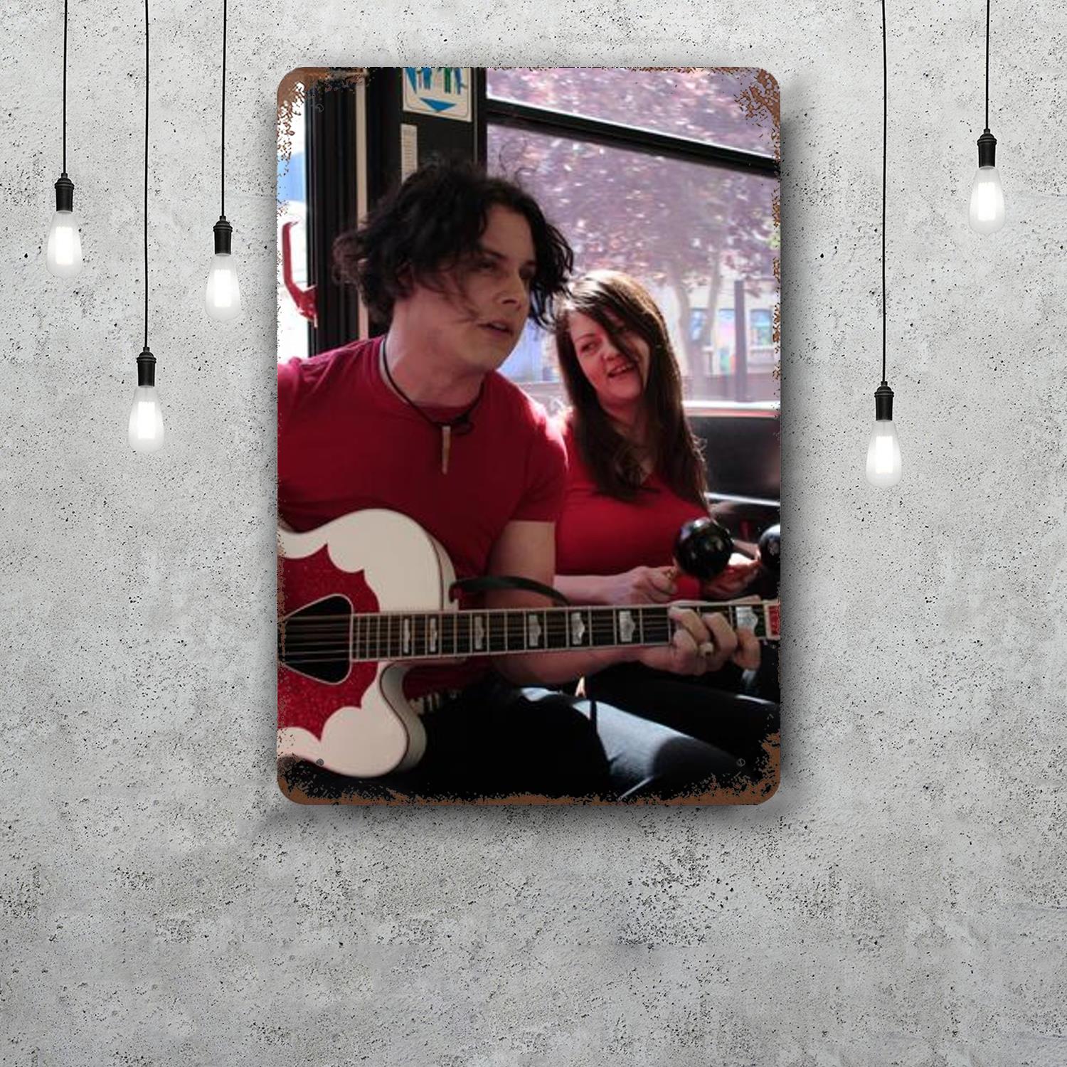 The White Stripes Band Vintage Metal Tin Signs Posters Decor Retro Metal Plaque Wall Art Decor for Garage Bar 20x30cm(7.8x11.8inch)
The White Stripes Band Vintage Metal Tin Signs Posters Decor Retro Metal Plaque Wall Art Decor for Garage Bar 20x30cm(7.8x11.8inch)