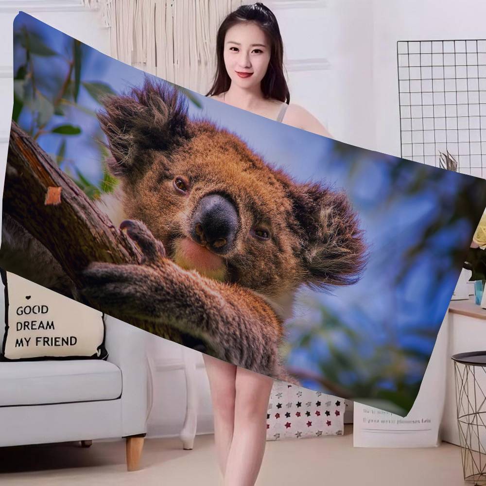 Koala Print Big Microfiber Beach Towels Quick Dry Towel Sand Beach Towels Pool Towel For Travel Swim Pool Yoga W40*H60(CM)
Koala Print Big Microfiber Beach Towels Quick Dry Towel Sand Beach Towels Pool Towel For Travel Swim Pool Yoga W40*H60(CM)