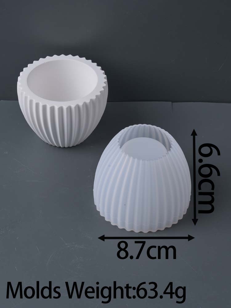 Круглый полосатый силиконовый молд для свечного стакана, сделай сам, формы для бетонных цветочных горшков, гипс, смола, шкатулка для хранения украшений, изготовление поделок, домашний декор
Круглый полосатый силиконовый молд для свечного стакана, сделай сам, формы для бетонных цветочных горшков, гипс, смола, шкатулка для хранения украшений, изготовление поделок, домашний декор