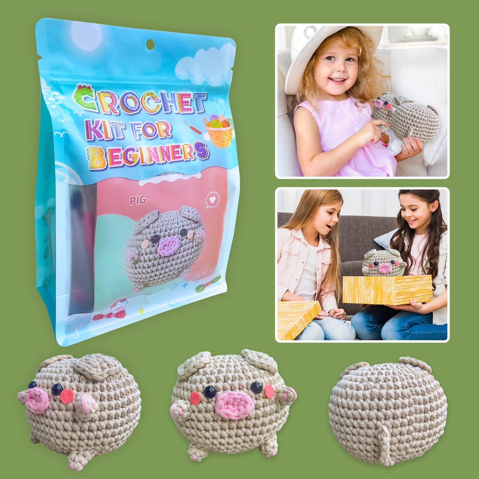 Crochet Doll Material Pack Diy Knitting Handmade Set Cute Pig Birthday Gift Bonus Doll Medium
Crochet Doll Material Pack Diy Knitting Handmade Set Cute Pig Birthday Gift Bonus Doll Medium