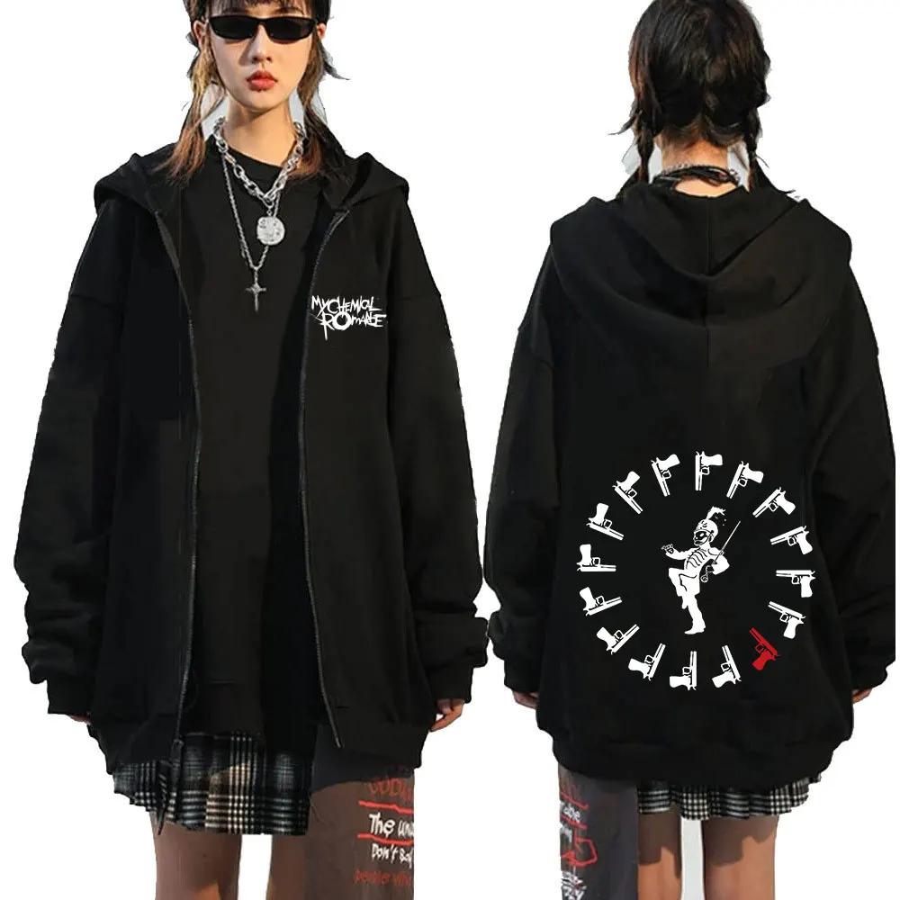 Толстовка з капюшоном My Chemical Romance Mcr Dead на блискавці Black Parade Punk Emo Rock Толстовка на блискавці Чоловіча мода Вінтажні толстовки в стилі хіп-хоп S
Толстовка з капюшоном My Chemical Romance Mcr Dead на блискавці Black Parade Punk Emo Rock Толстовка на блискавці Чоловіча мода Вінтажні толстовки в стилі хіп-хоп S