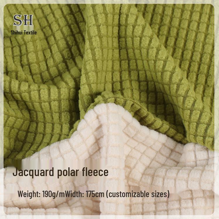 Pineapple Grid Jacquard Sofa Cover & Pillow, 190g Spandex Elastic, Corn Velvet Plaid Flannel
Pineapple Grid Jacquard Sofa Cover & Pillow, 190g Spandex Elastic, Corn Velvet Plaid Flannel