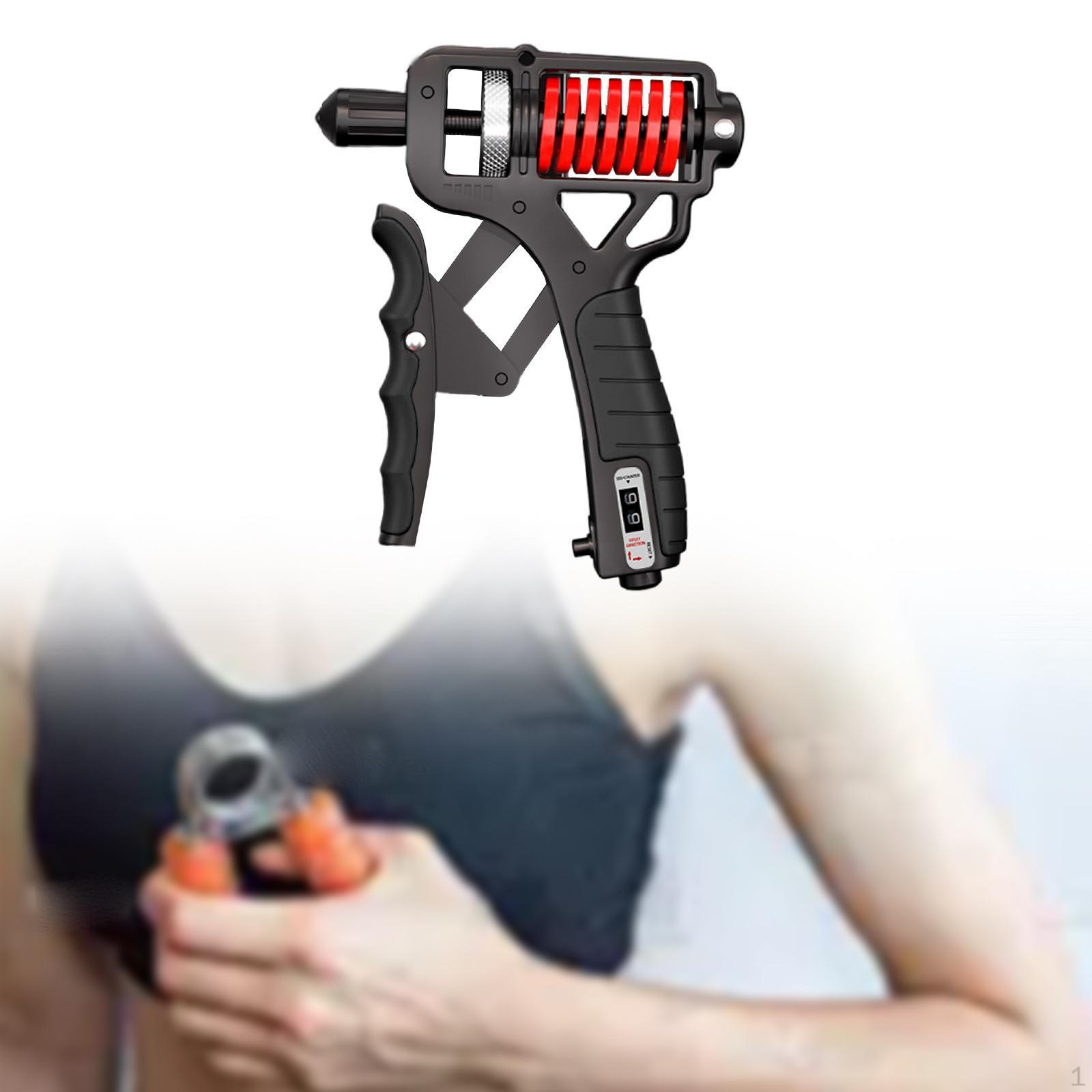 Adjustable Hand Grip Strengthener with Counter for Athletes And Musicians 5-165kg червоний
Adjustable Hand Grip Strengthener with Counter for Athletes And Musicians 5-165kg червоний