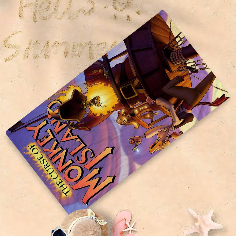 Classic Game The Secret Of Monkey Island Microfiber Blanket Quick Drying Beach Towels Oversized Printing Super Absorbent Towel W40*H60(CM)
Classic Game The Secret Of Monkey Island Microfiber Blanket Quick Drying Beach Towels Oversized Printing Super Absorbent Towel W40*H60(CM)