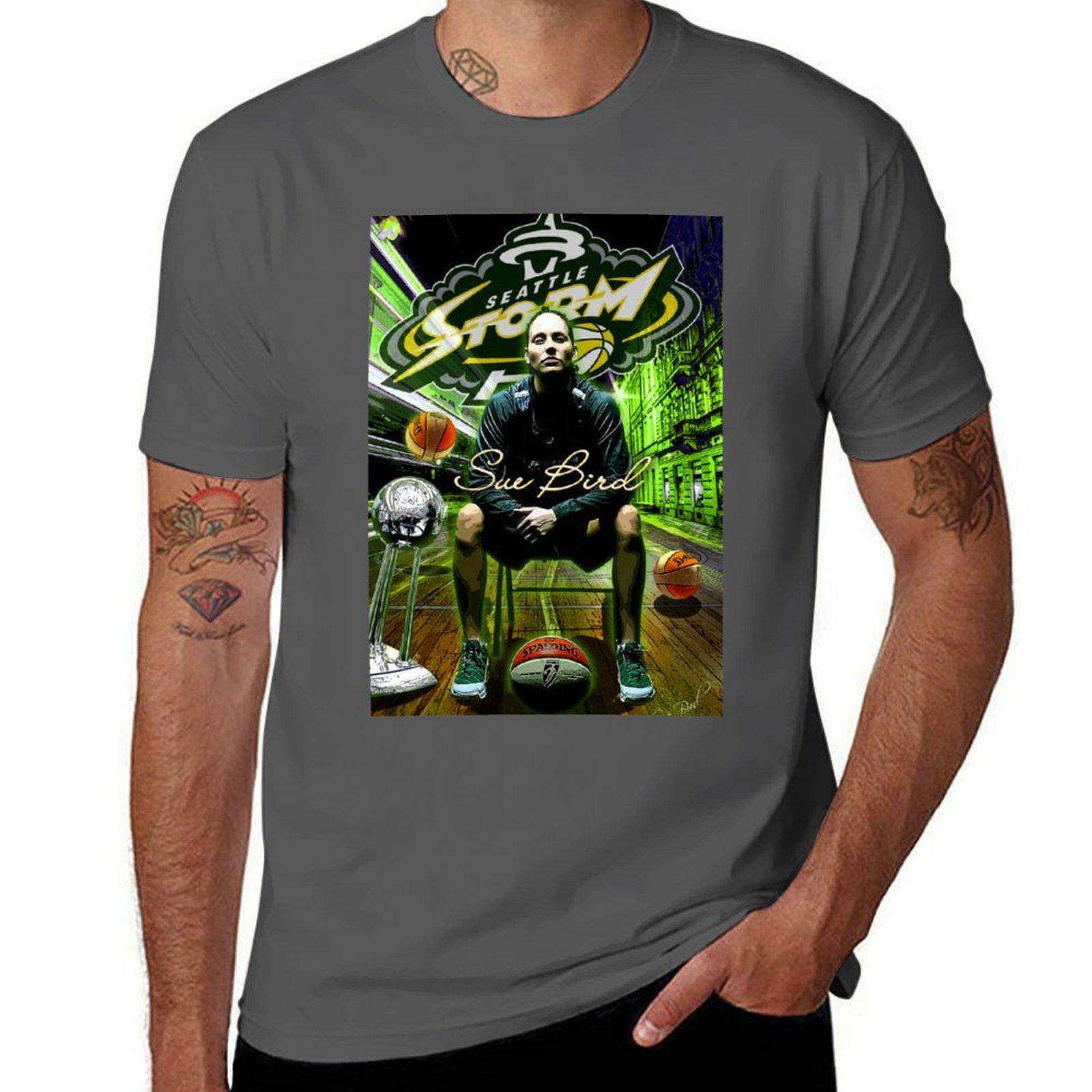 Sue Bird All Star Shirt TShirt Simple Solid Color Crew Neck Tee 4XL
Sue Bird All Star Shirt TShirt Simple Solid Color Crew Neck Tee 4XL