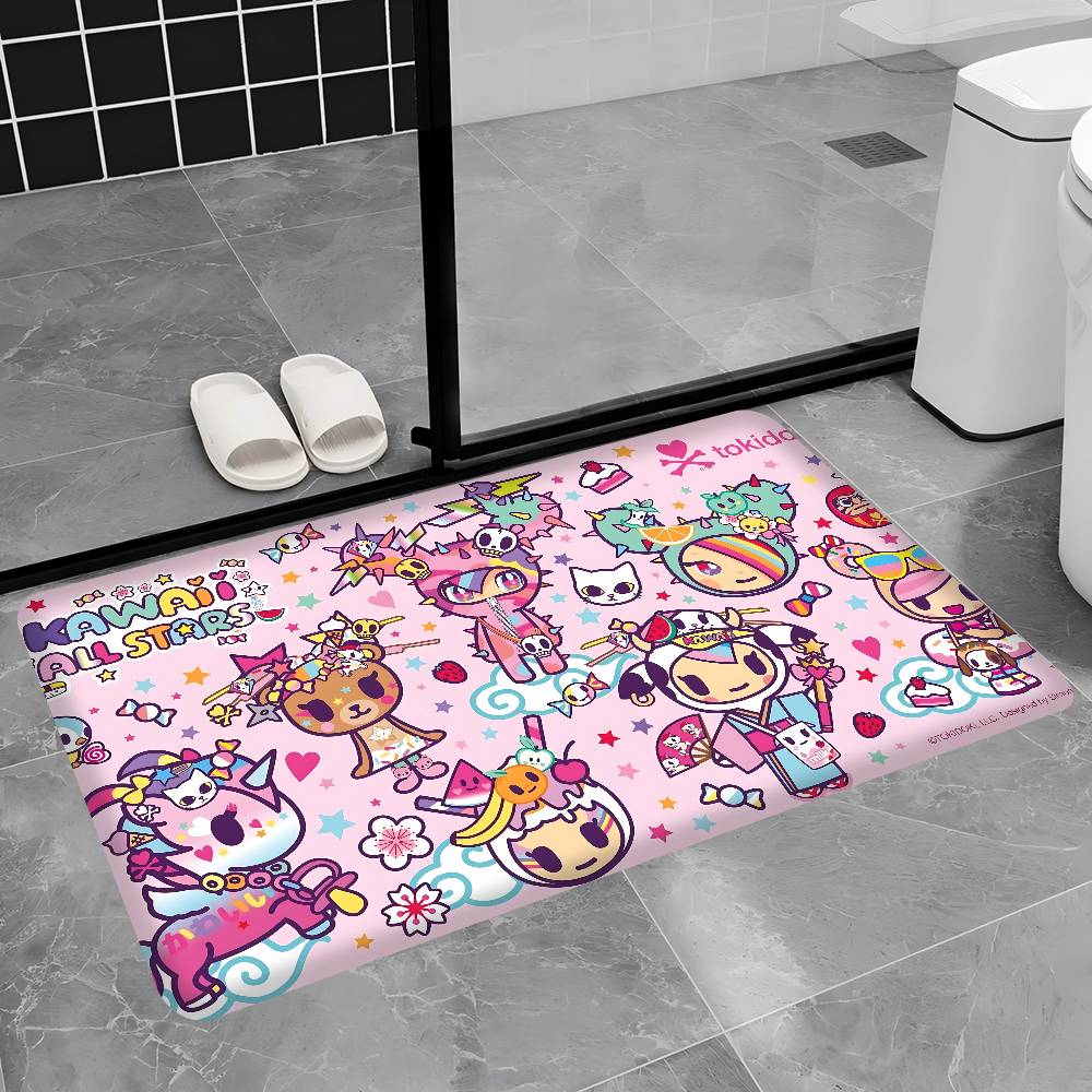 Fashion Brand T-Tokidoki Entrance Door Mat Washable Non-Slip Living Room Sofa Chairs Area Mat Kitchen Welcome Doormat 40cm x 60cm
Fashion Brand T-Tokidoki Entrance Door Mat Washable Non-Slip Living Room Sofa Chairs Area Mat Kitchen Welcome Doormat 40cm x 60cm
