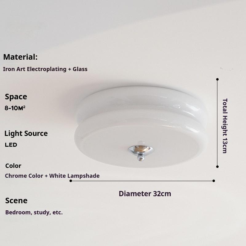 Milky White Glass Ceiling Lamps Glass Egg Tart Light Minimalist Nordic Cream Style Living Room Corridor Bedroom Ceiling Lights 3 colors light
Milky White Glass Ceiling Lamps Glass Egg Tart Light Minimalist Nordic Cream Style Living Room Corridor Bedroom Ceiling Lights 3 colors light