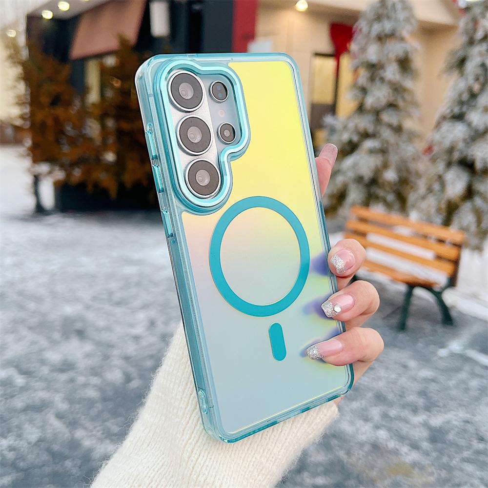 Colorful Laser Chameleon Case for Samsung Galaxy S26 Ultra S25 S24 Plus S23 FE Edge Magnetic Wireless Charging Shockproof Cover Galaxy S23 FE
Colorful Laser Chameleon Case for Samsung Galaxy S26 Ultra S25 S24 Plus S23 FE Edge Magnetic Wireless Charging Shockproof Cover Galaxy S23 FE