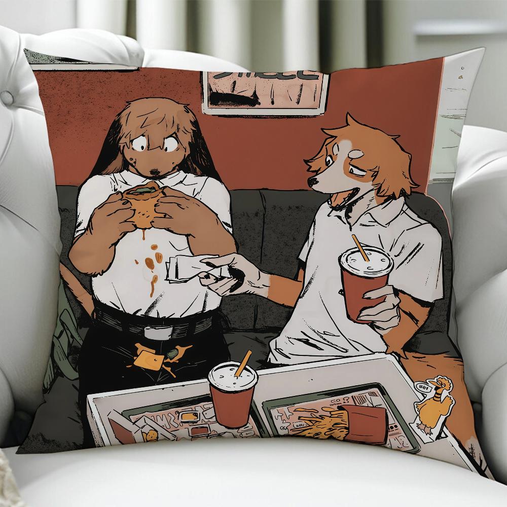 Nagabe Art Comics cushion cover Birthday Anniversary Gifts Double Sided Printed Zipper Cushion Cover Soft Skin Bedding 30x30cm
Nagabe Art Comics cushion cover Birthday Anniversary Gifts Double Sided Printed Zipper Cushion Cover Soft Skin Bedding 30x30cm