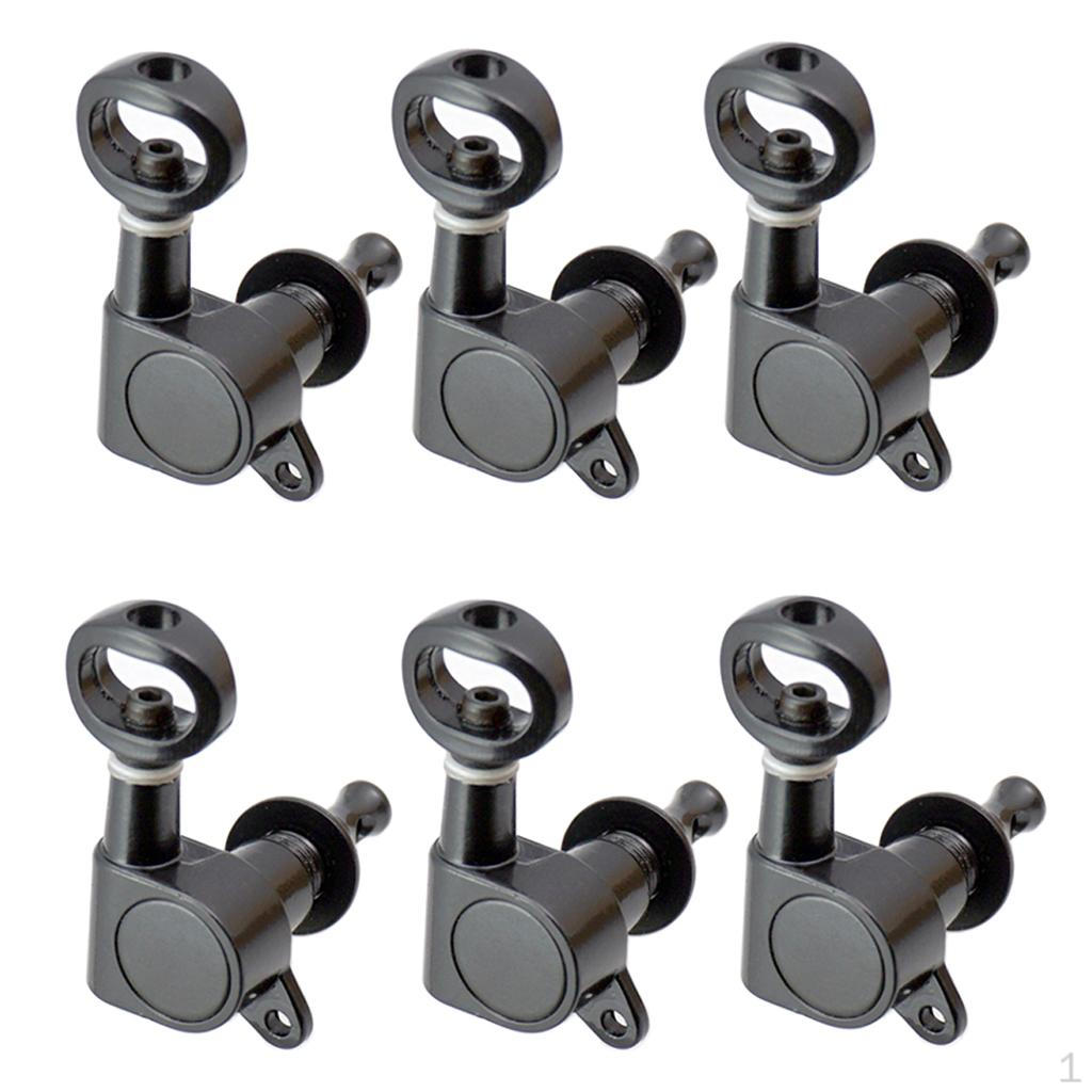 6 Pieces Right Full Closed Tuning Pegs Machine Heads for Electric Acoustic Guitar *22.5mm
6 Pieces Right Full Closed Tuning Pegs Machine Heads for Electric Acoustic Guitar *22.5mm