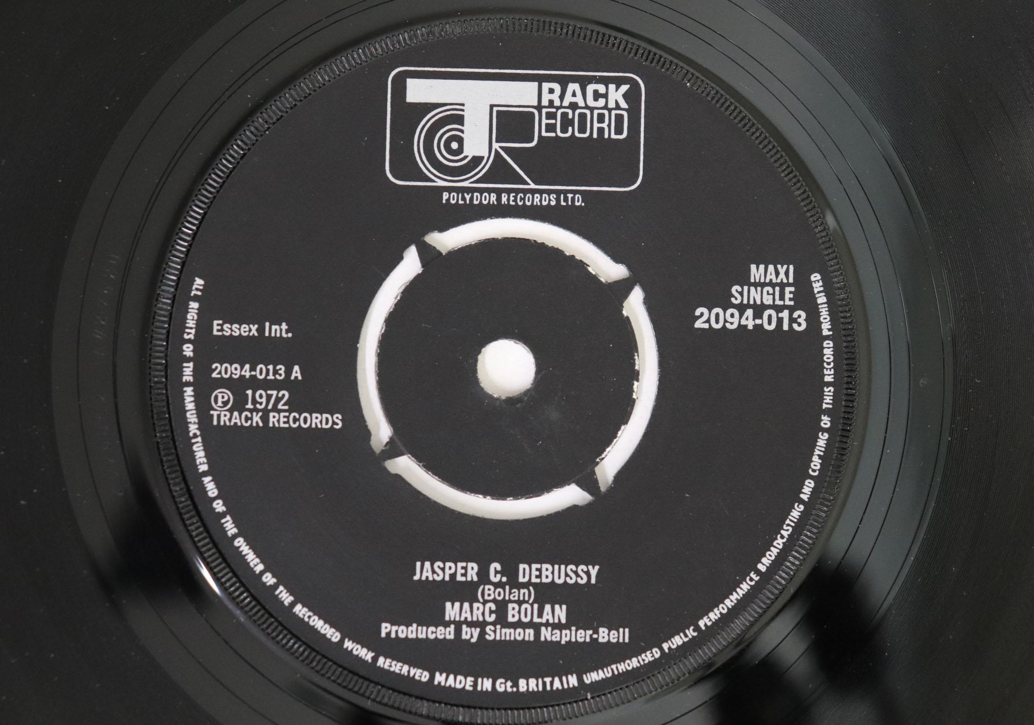7inch Record MARC BOLAN Jasper C. Debussy Hippy Gumbo P 2094013 TRACK 1972 UK Rock Used
7inch Record MARC BOLAN Jasper C. Debussy Hippy Gumbo P 2094013 TRACK 1972 UK Rock Used