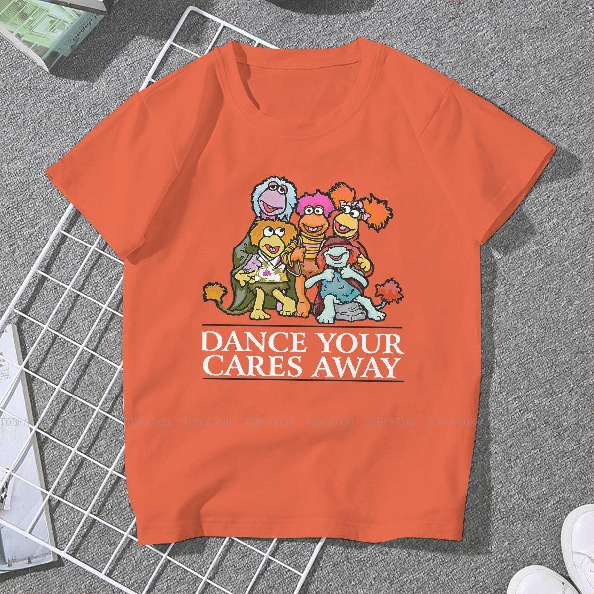 ZX Dance Your Cares Away Kawaii Girls Women TShirt Fraggle Rock 5XL Blusas Harajuku Casual Short Sleeve Vintage Oversized Tops 4XL
ZX Dance Your Cares Away Kawaii Girls Women TShirt Fraggle Rock 5XL Blusas Harajuku Casual Short Sleeve Vintage Oversized Tops 4XL