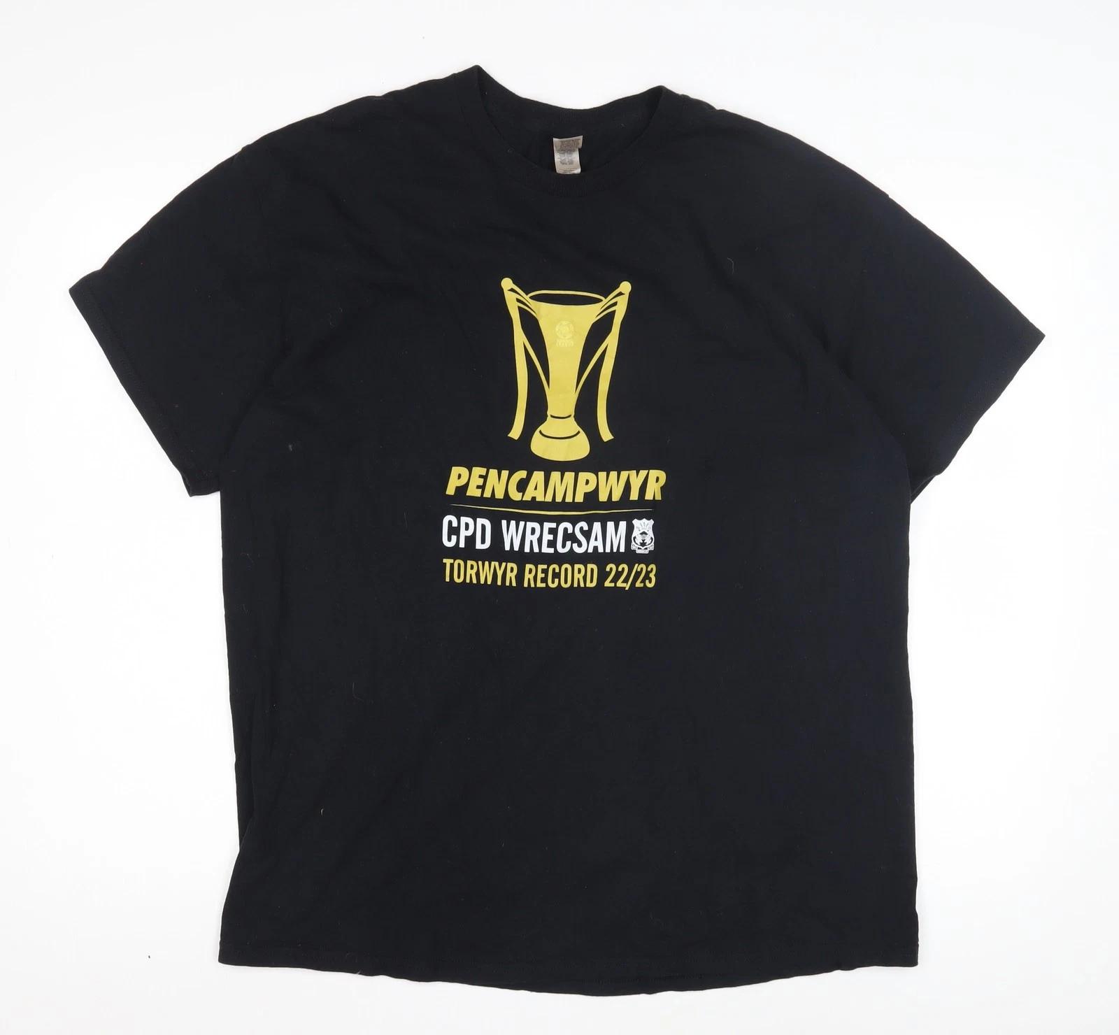 CPD Wrecsam Men s XL Black Graphic Print T-Shirt S
CPD Wrecsam Men s XL Black Graphic Print T-Shirt S