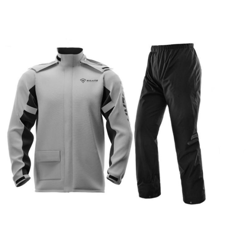 Men s Four Seasons Outdoor Riding Waterproof Set Long Sleeve Hooded Raincoat Jacket + Rain Pants Two Piece Set 2XL
Men s Four Seasons Outdoor Riding Waterproof Set Long Sleeve Hooded Raincoat Jacket + Rain Pants Two Piece Set 2XL