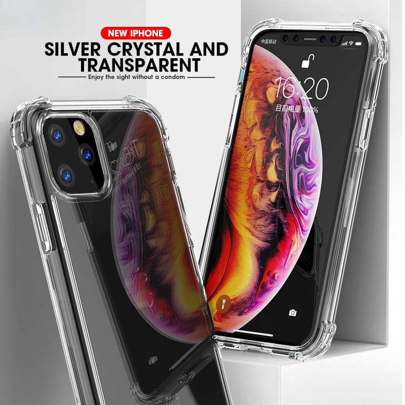 Suitable for Apple 11 Phone Case, Anti-drop, IPhone11pro Protective Case, Transparent Four-corner Air Cushion, MaxPC Crystal Transparent iPhone11
Suitable for Apple 11 Phone Case, Anti-drop, IPhone11pro Protective Case, Transparent Four-corner Air Cushion, MaxPC Crystal Transparent iPhone11