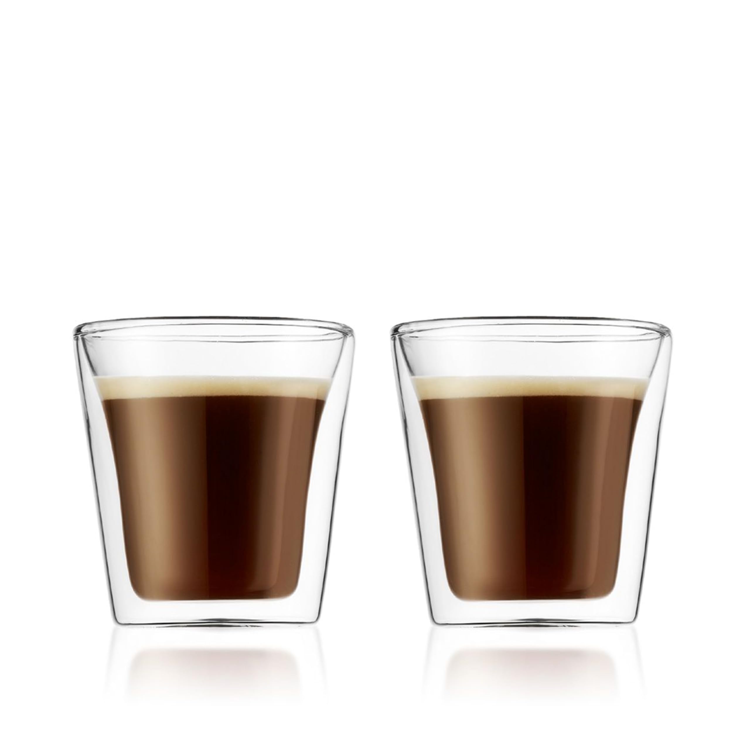 BODUM Glass Cup Tumbler BODUM CANTEEN Double Wall Glass 100ml Set of 2 Insulating Double Structure Heat Resistant Glass Microwave Safe Oven Safe
BODUM Glass Cup Tumbler BODUM CANTEEN Double Wall Glass 100ml Set of 2 Insulating Double Structure Heat Resistant Glass Microwave Safe Oven Safe