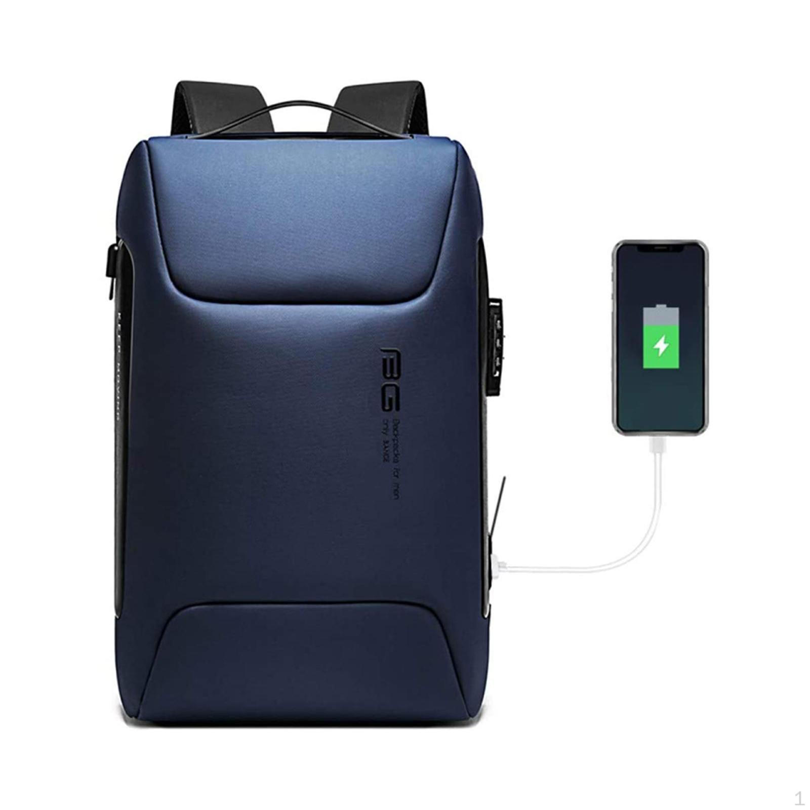 Laptop Backpack External USB Casual Travel Blue
Laptop Backpack External USB Casual Travel Blue