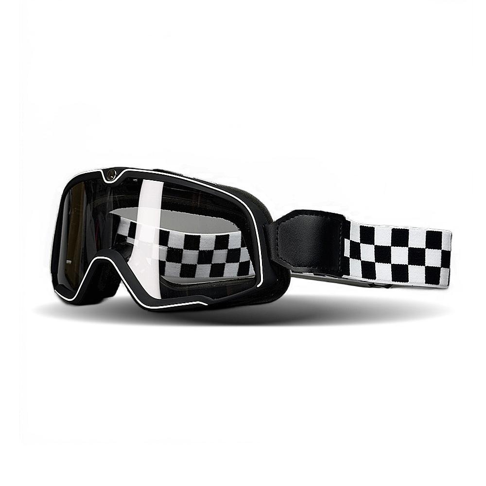 Retro Motorcycle Helmet Pilot Goggles Glasses Windproof Motocross Sunglasses Vintage Helmet Glasses Cycling Racing Cafe Racer 12-Transparent
Retro Motorcycle Helmet Pilot Goggles Glasses Windproof Motocross Sunglasses Vintage Helmet Glasses Cycling Racing Cafe Racer 12-Transparent