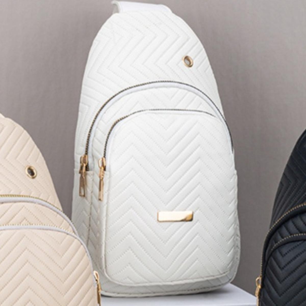 Ladies Bag, Wave Embossed Bag, Chest Bag, Outdoor, Shopping, Multi Compartment, Large Capacity, Shoulder Bag белый
Ladies Bag, Wave Embossed Bag, Chest Bag, Outdoor, Shopping, Multi Compartment, Large Capacity, Shoulder Bag белый