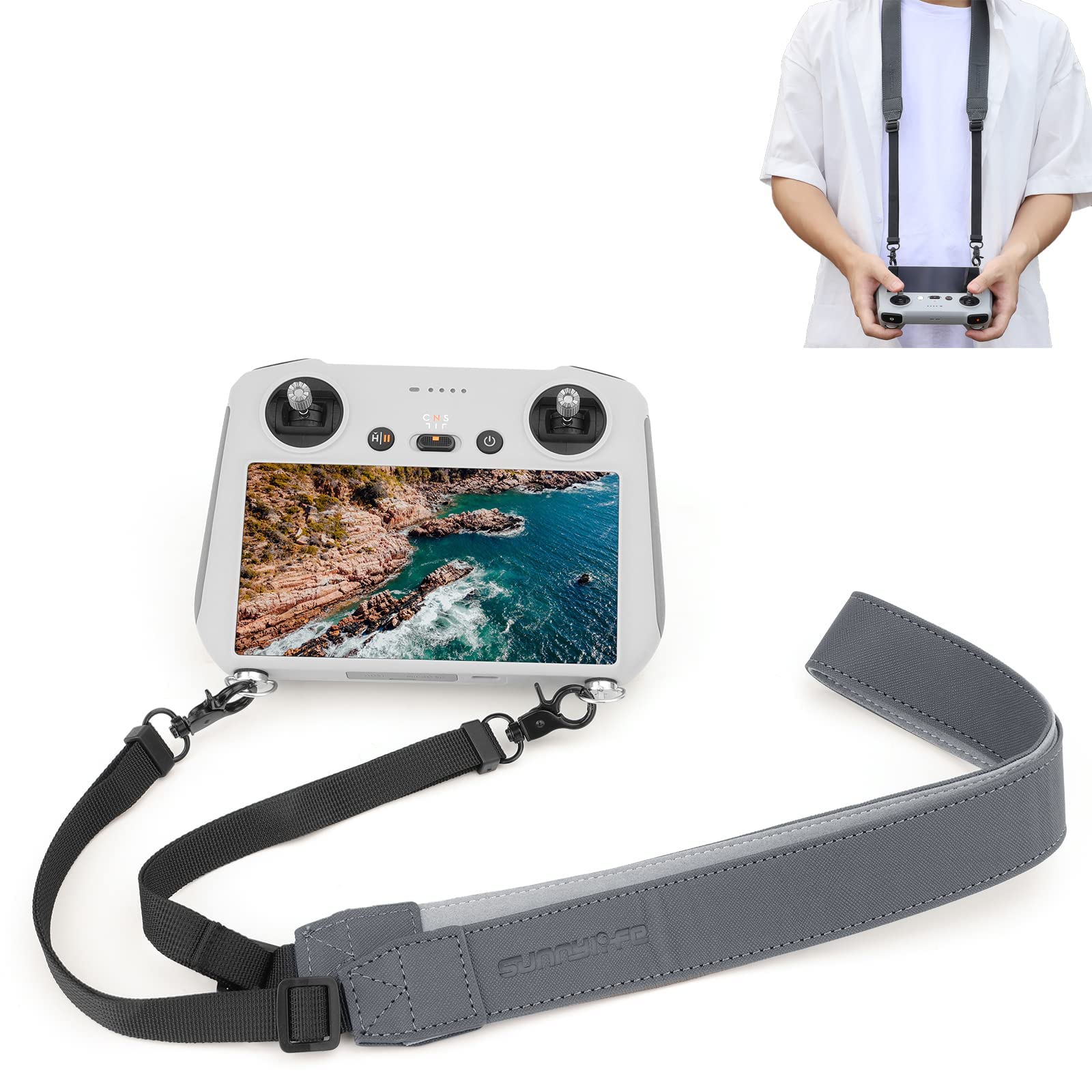 LINGHAUNG DJI RC 2 remote control strap neck strap dji Air 4PRO transmitter strap accessory for dji strap mounting bracket screws included DJI Mini4 3
LINGHAUNG DJI RC 2 remote control strap neck strap dji Air 4PRO transmitter strap accessory for dji strap mounting bracket screws included DJI Mini4 3