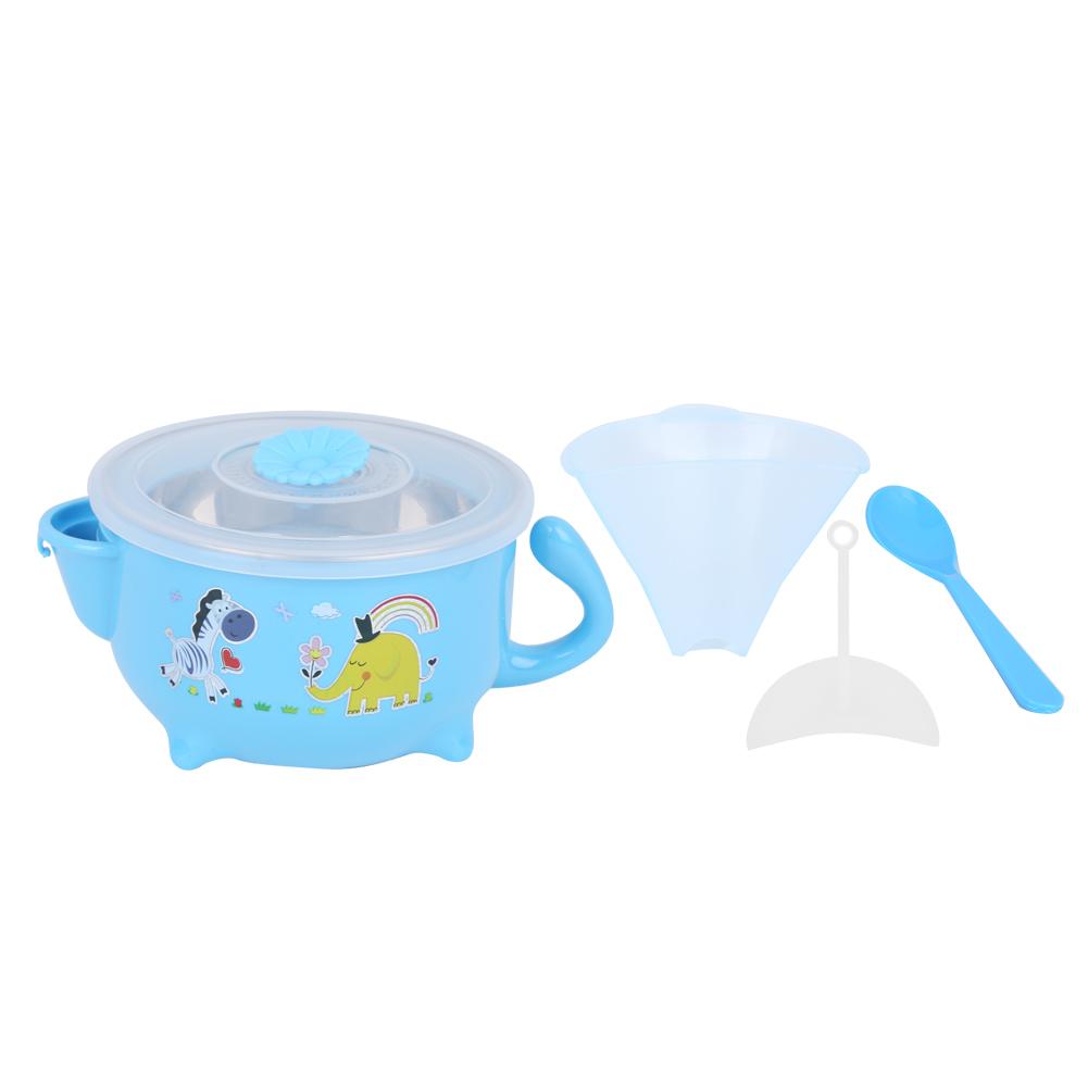 Cute Cartoon Stainless Steel Children Tableware Set Baby Kid Bowl Spoon for HomeBlue синий
Cute Cartoon Stainless Steel Children Tableware Set Baby Kid Bowl Spoon for HomeBlue синий