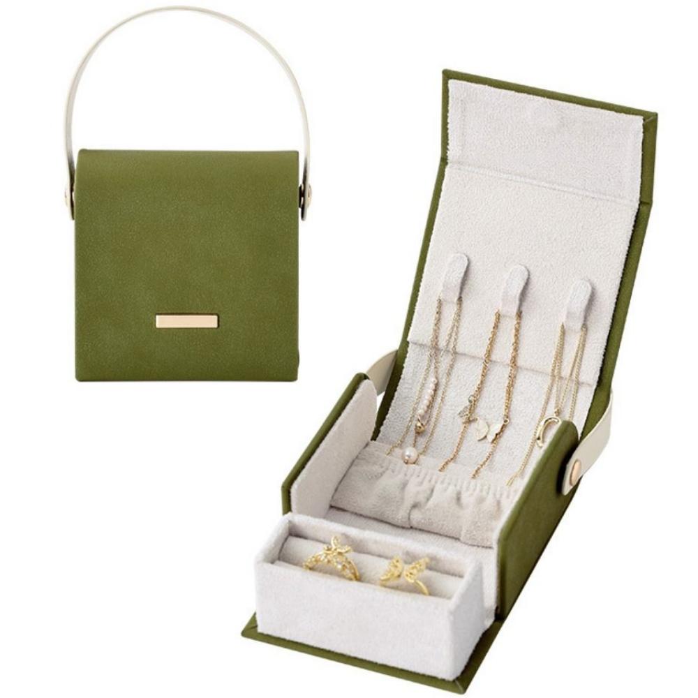 PU Leather Jewelry Packing Bag Hand-Held Jewelry Display Box Simple Earrings Storage Case Outdoors рожевий
PU Leather Jewelry Packing Bag Hand-Held Jewelry Display Box Simple Earrings Storage Case Outdoors рожевий