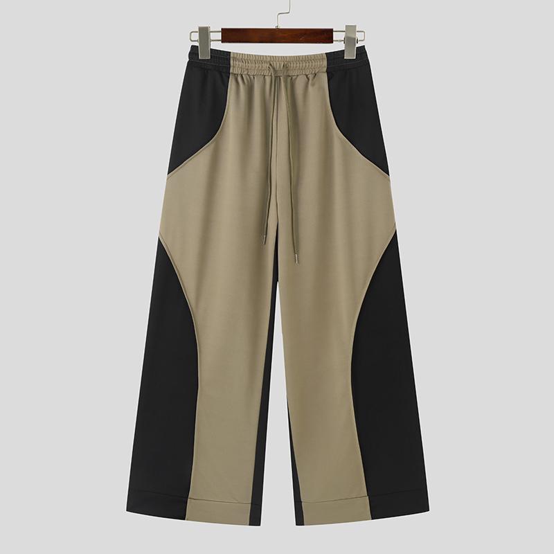 INCERUN мужские весенние эластичные брюки с высокой талией в стиле пэчворк, длинные повседневные свободные спортивные брюки 4XL хаки
INCERUN мужские весенние эластичные брюки с высокой талией в стиле пэчворк, длинные повседневные свободные спортивные брюки 4XL хаки