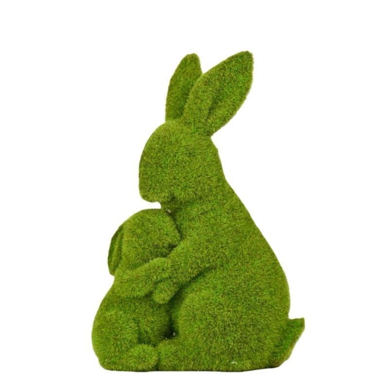 2pcs Elegant Flocking Bunnies Figurines Resin Rabbit Statue For Easter Gift And Outdoor Garden Decorations S
2pcs Elegant Flocking Bunnies Figurines Resin Rabbit Statue For Easter Gift And Outdoor Garden Decorations S