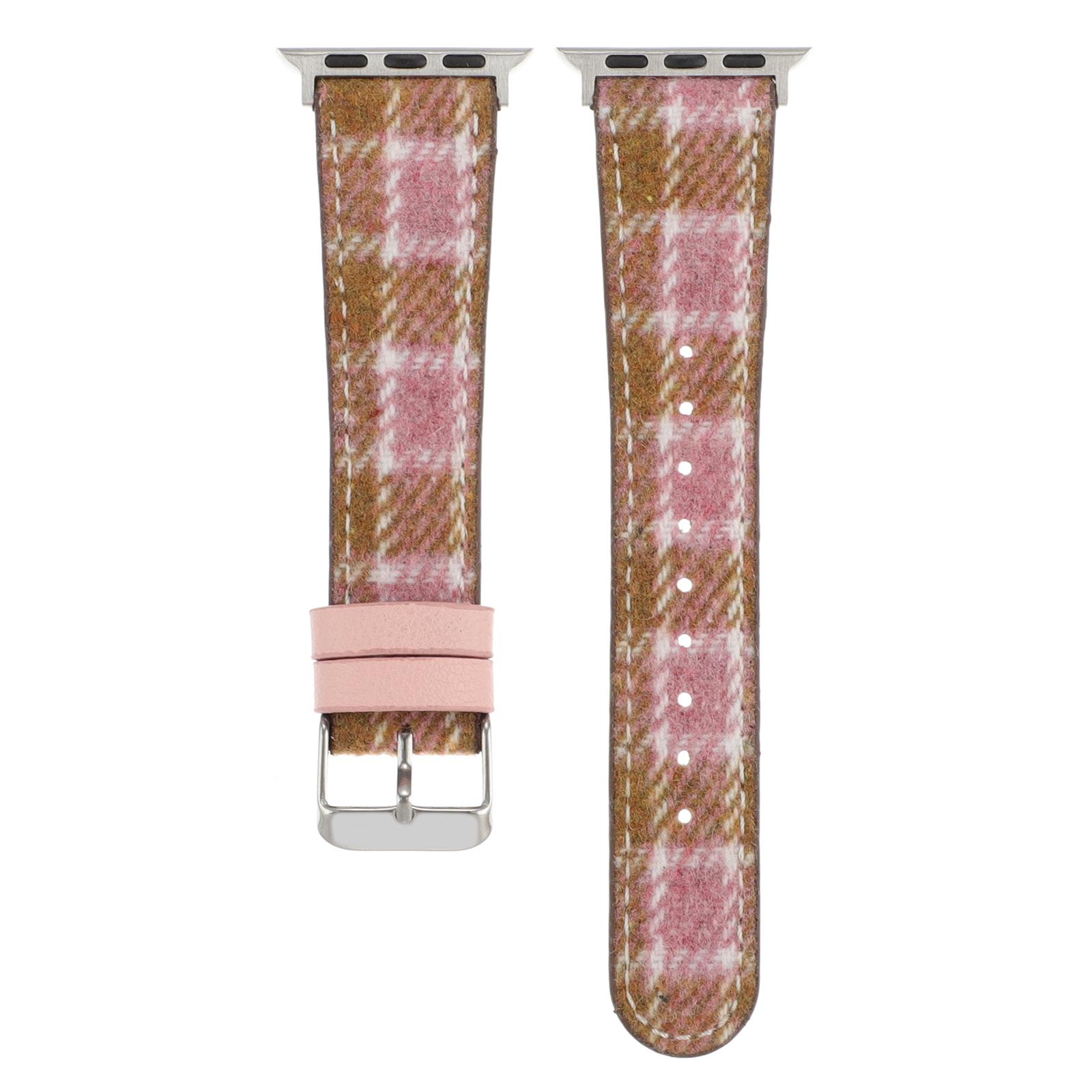 Watchband For Apple Watch Series 10 Ultra 2 Ultra 9 8 7 SE 6 5 4 3 2 1 46mm 49mm 45mm 44mm 42mm Wool Fabric Grid Watch Strap Grid Khaki
Watchband For Apple Watch Series 10 Ultra 2 Ultra 9 8 7 SE 6 5 4 3 2 1 46mm 49mm 45mm 44mm 42mm Wool Fabric Grid Watch Strap Grid Khaki