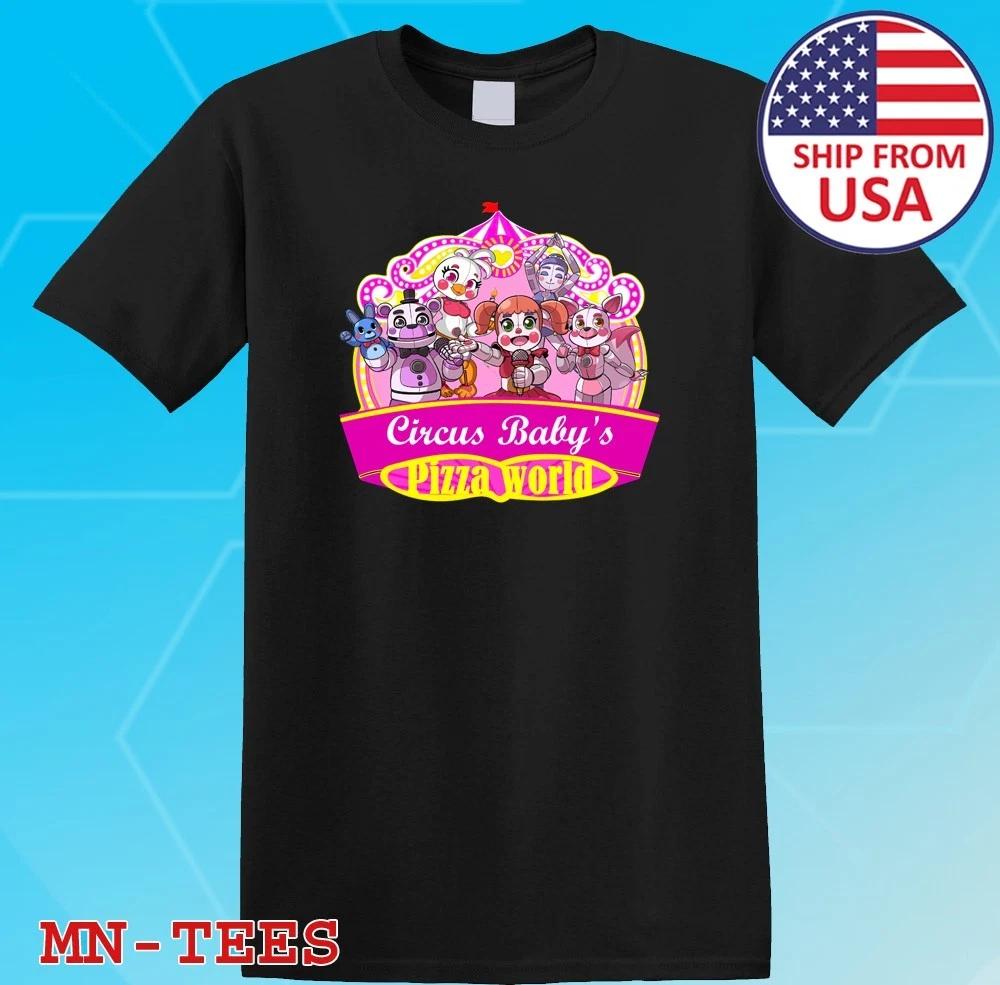 Circus Baby Pizza World Black Size S-5XL S
Circus Baby Pizza World Black Size S-5XL S