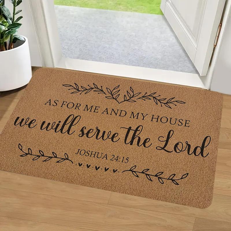 2D Flat-1PC Door Mats with Inspiring Quotes , Welcome mats for home decoration. 40cm x 60cm
2D Flat-1PC Door Mats with Inspiring Quotes , Welcome mats for home decoration. 40cm x 60cm